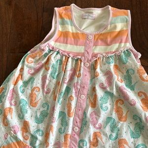 Sweet honey dress with shorts NWOT